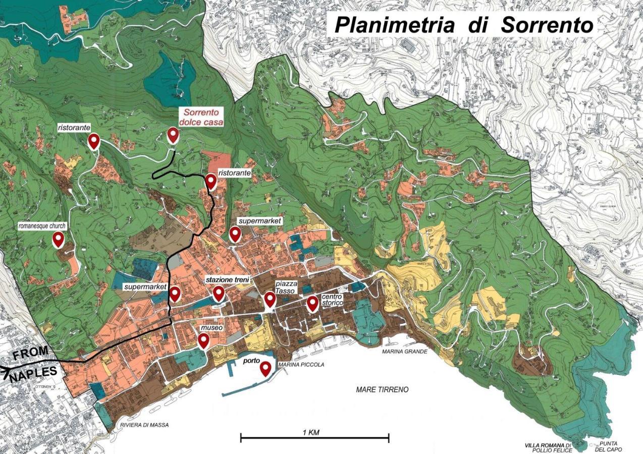 Sorrento Dolce Casa Lägenhet Exteriör bild